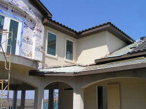 Stucco on Upper Front
