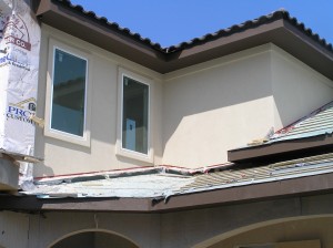 Stucco on Upper Front