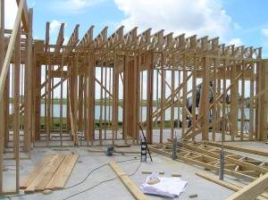 looking from living room to master bedroom