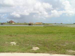 House view from across the lake