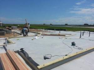Start POC house Framing 12 Sep 2013