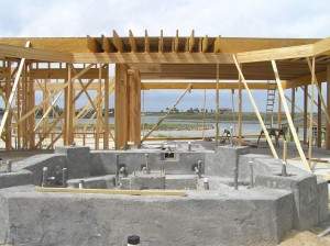 view from front of house