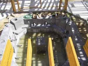 View from Galley Balcony overlooking Courtyard