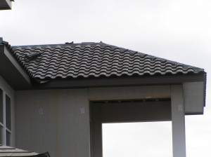 Clay Tiles on Roofover Bunkroom
