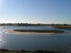 View of island from bedroom balcony