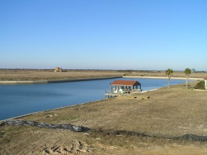 View of neighbors boatdock from bedroom balconey