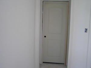 Door to Storage room in Bedroom 5