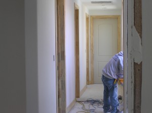 Trim installed in Gallery