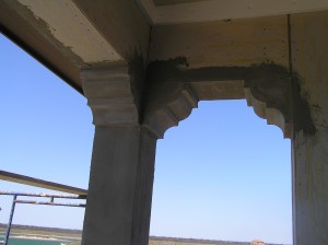 Corbels installed on Back Porch