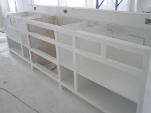 Serving Island/Bar in Kitchen