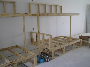Bunkbed in Game Room