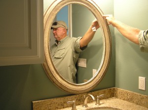 Mirror in Bedroom 2