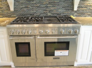 Gas Range and Vent Hood
