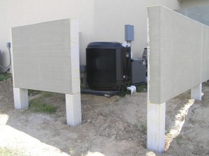 Fence around Pool Equipment