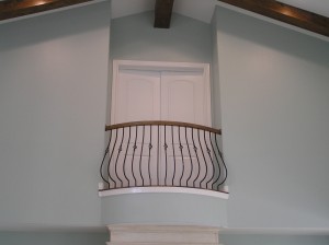 Balcony in Gameroom