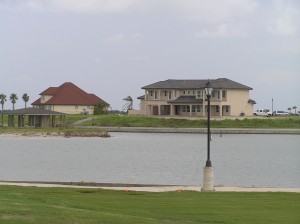 Distance view of house from Pool