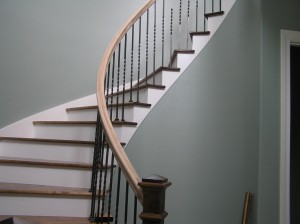 Entryway Stairs (Still Needs Stain)