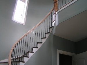 Entryway Stairs (Still Needs Stain)