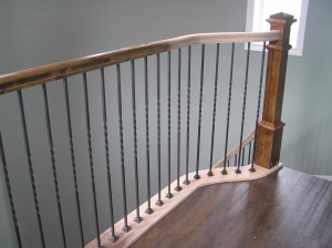 Entryway Stairs (Still Needs Stain)