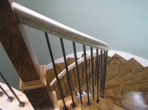 Entryway Stairs (Still Needs Stain)