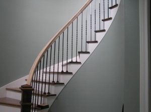 Entryway Stairs (Still Needs Stain)