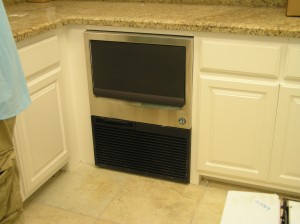Icemaker in Tackle Room (Full of Ice)
