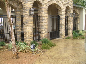 Courtyard Front Gate
