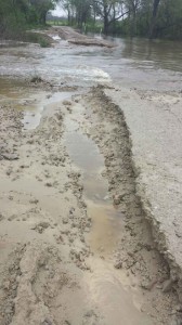 Water cut road base