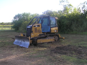 Small Dozer with 6 way blade
